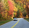 Driving through Fall colors 2002.