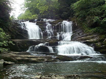 Conasauga Falls...Near Tellico, in the Cherokee National Forest.
