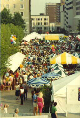 Summer Lights Festival in Nashville.