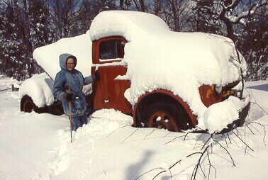 Recent blizzard in Tellico Plains, Tennessee.